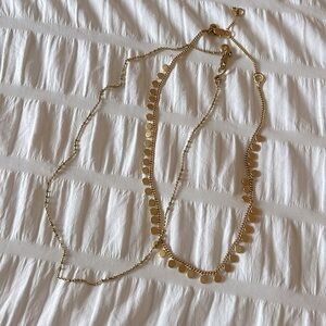 Bundle set of 2 dainty matching necklaces - Madewell